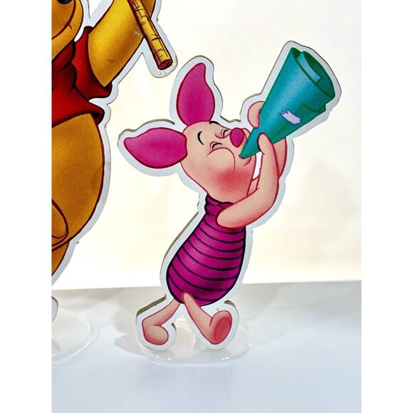 Vintage Disney Winnie The Pooh And Characters Pressed Cardboard Wall Hangings - Picture 3 of 16